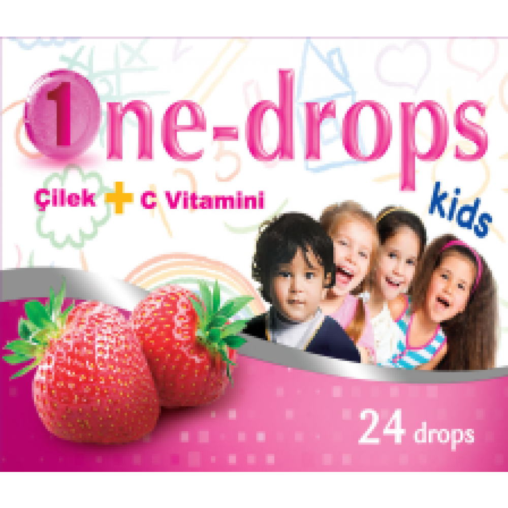 ONE DROPS PASTIL CILEK COCUK 24 ADET