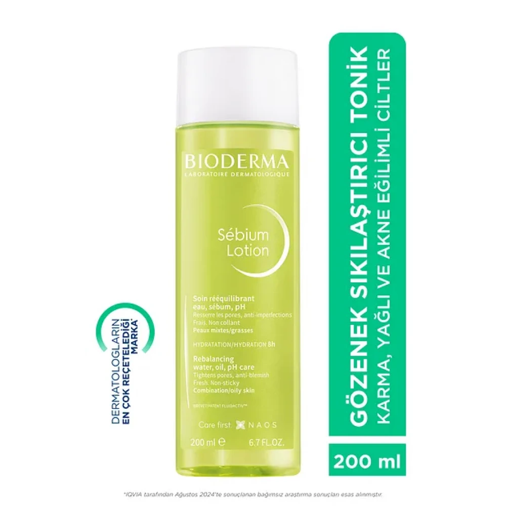 Bioderma Sebium Lotion Gözenek Sıkılaştırıcı Tonik 200 ml