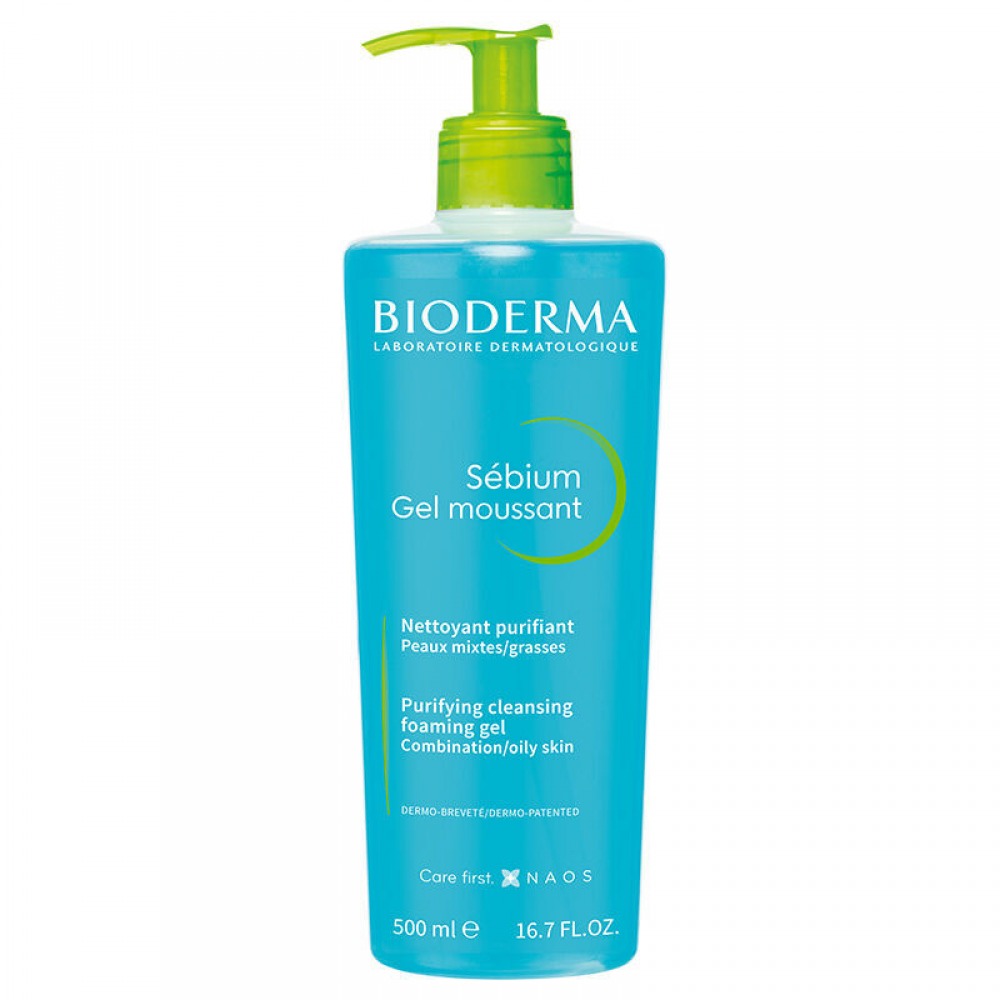 Bioderma Sebium Foaming Cilt Temizleme Jeli 500 ml