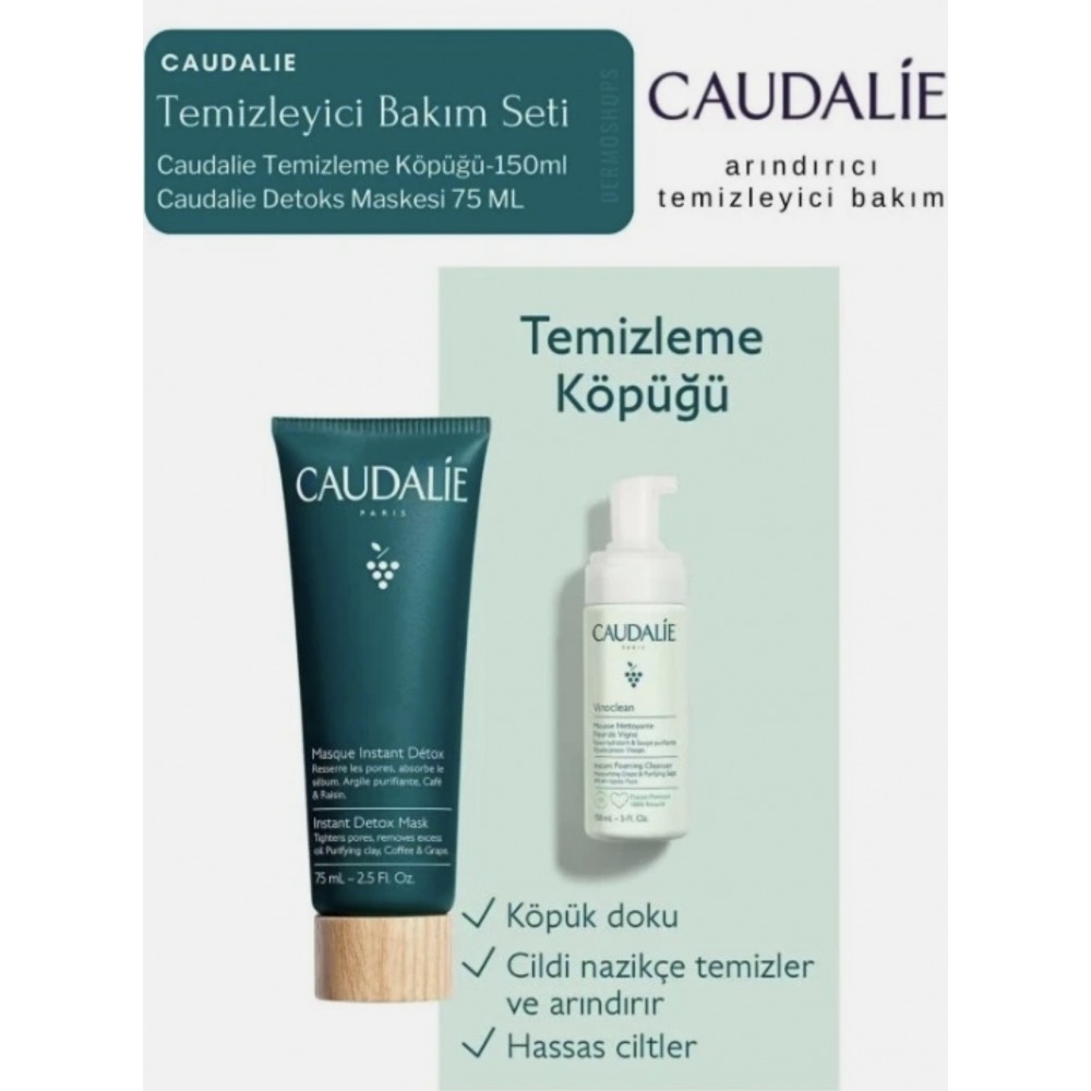 Caudalie Temizleyici Bakım Seti