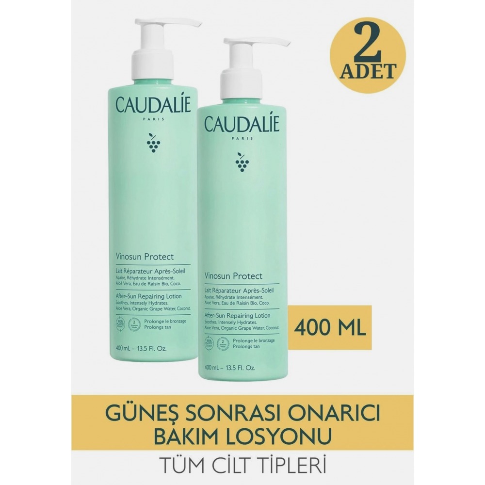 Caudalie Vinosun Protect Güneş Sonrası Losyon 400 ml İkili Paket