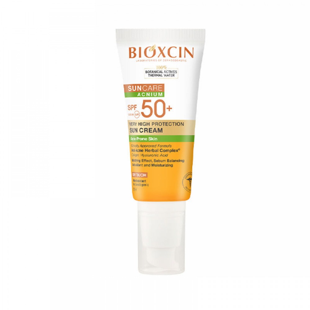 Bioxcin Sun Care Akneye Eğilimli Düzensiz Ciltler için Spf 50 Güneş Kremi 50 ml
